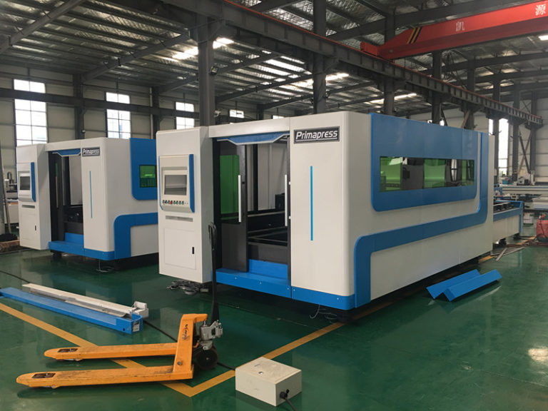 full closed pallet table cnc fiber laser metal sheet cutting machine